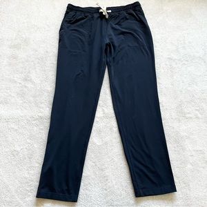 DUNNING MENS DRAWSTRING WAIST NAVY SOFT PANTS SIZE LARGE Comfortable Casual